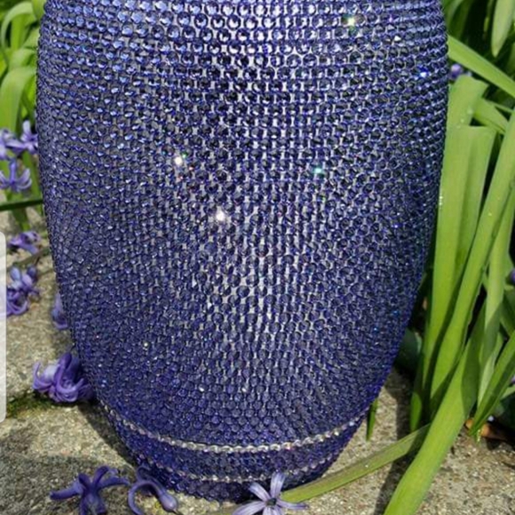 💜 Custom Urn Swarovski Crystals 1000's Handset ⭐ - Picture 6 of 7
